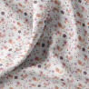 Printed Cotton YZOA White / Pink Tones